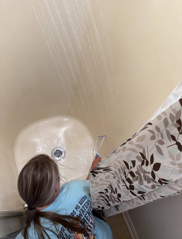 house cleaning example