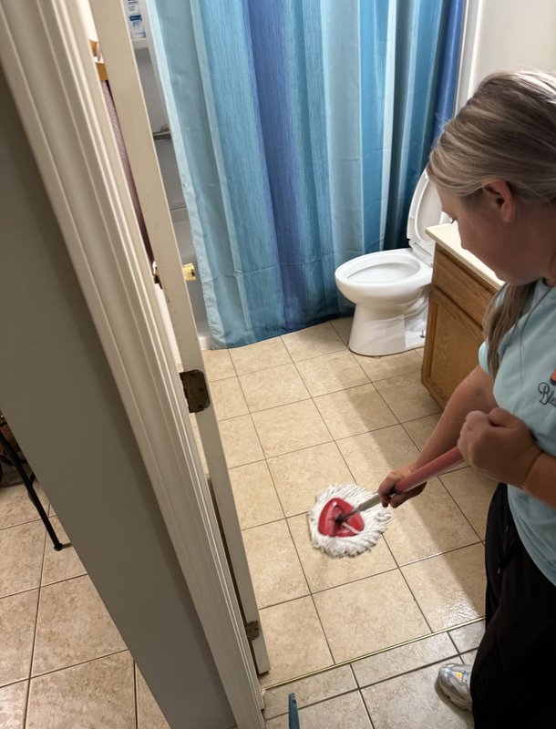 house cleaning example