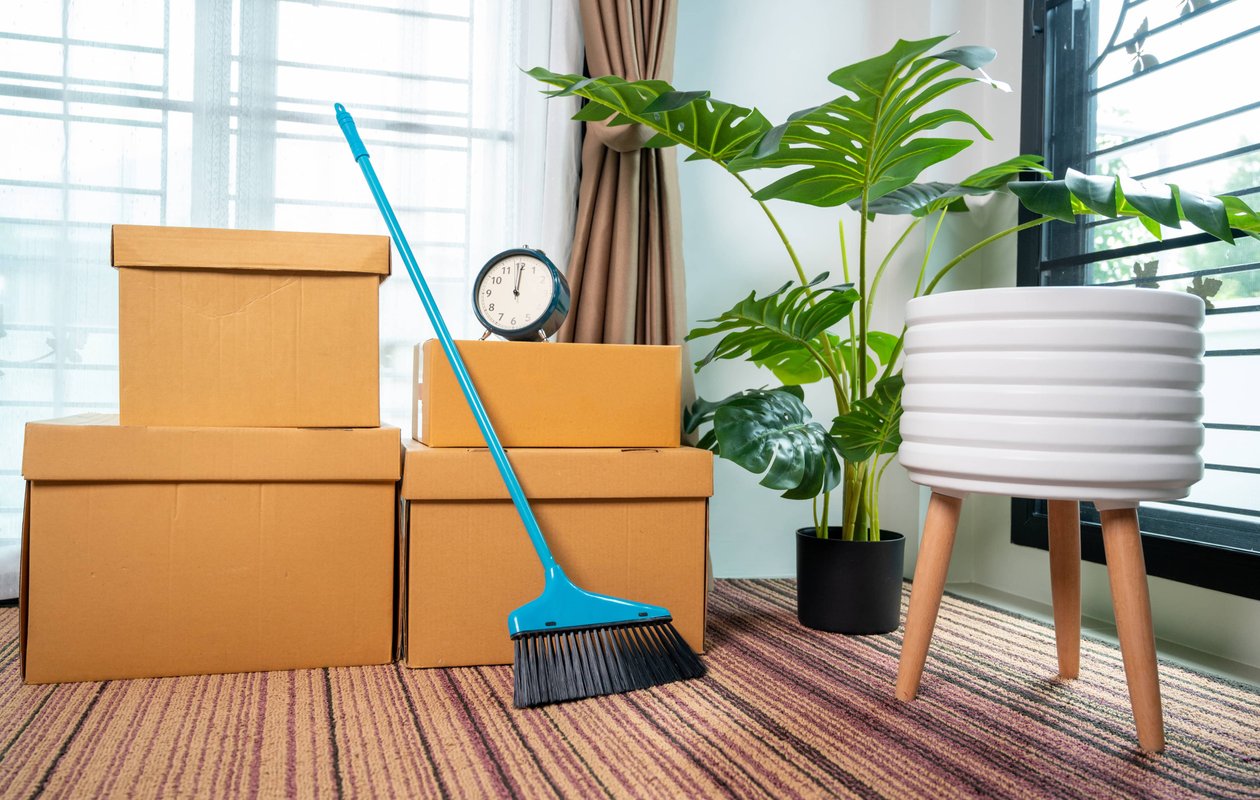 house cleaning example